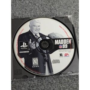 EA Sports Madden NFL 99 Sony PlayStation 1 PS1 Game Disc Only Tested Works